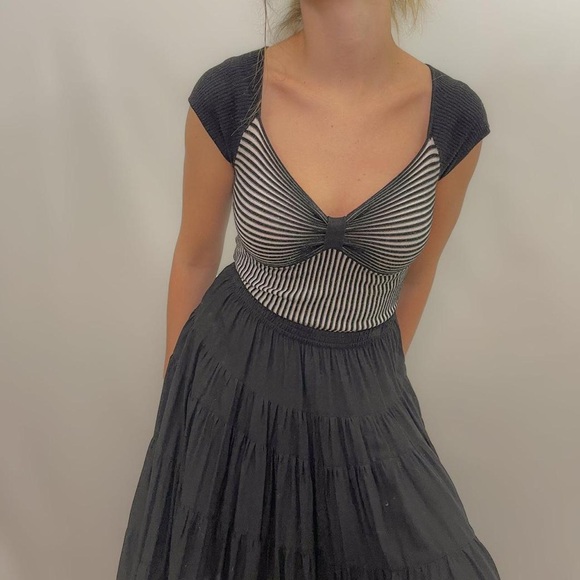 5TH DIMENSION RIBBED TEE y2k streetwear - Picture 2 of 3